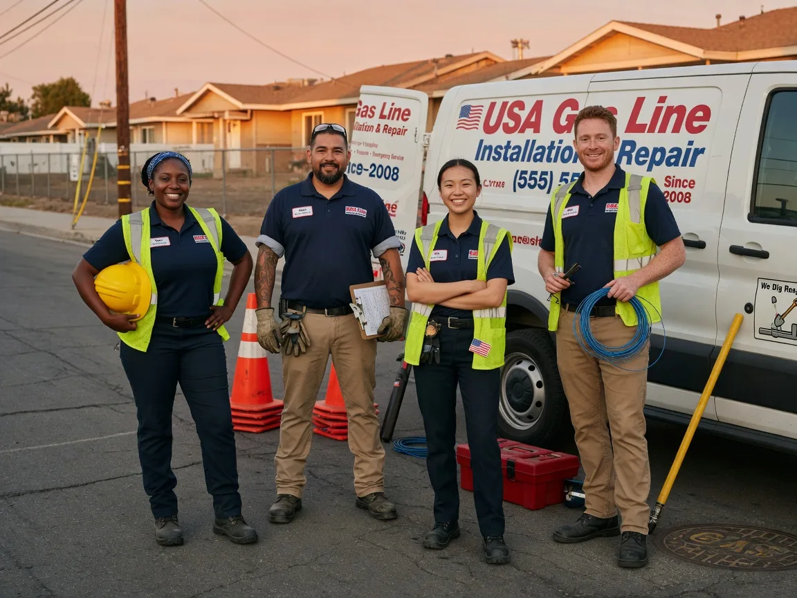Gas Line Installation company in Camak, GA